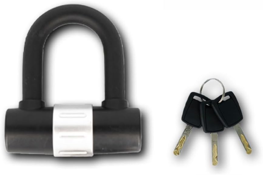 High-Security Keyed U-Lock for Outdoor Use