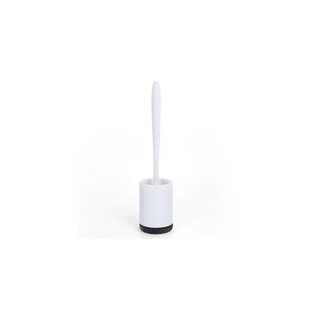 Creative Simple Toilet Brush Bathroom Toilet Cleaning Brush Set Household Long Handle Toilet Brush Toilet Brush and Holder (Color : 1) (1)