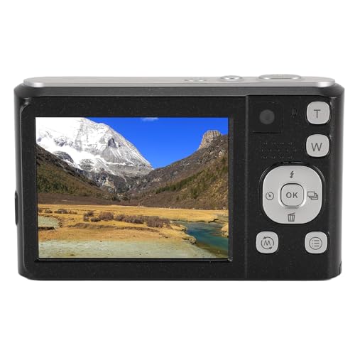 Cámara digital compacta portátil 16x zoom 4K UHD negro miniatura 5