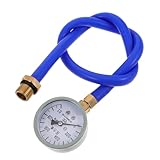 NULYLU Exhaust Back Pressure Tester mit Schlauch Hochpräzises Abgasdruckmessgerät für Fahrzeuge Kompatibel Langlebig und Zuverlässig für Abgasanalyse und Druckprüfung