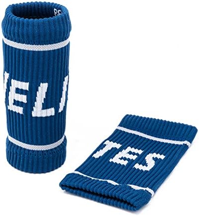 Velites I Flexible Fabric Wrist Band I Provides Support and Security for Your Workouts I Better Grip on Bar I Protect Sensitive Skin and get I One Size fits all (Blue)