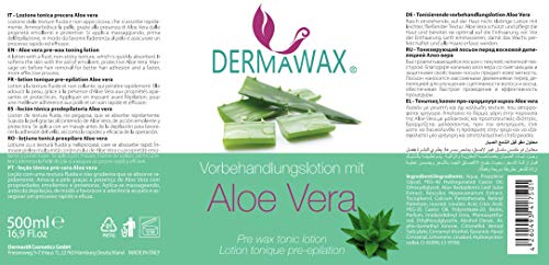 Waxing voor- en nabehandelingsset. Toniserende voorbehandelingslotion huidreiniger lotion met aloë vera en… - Image 3