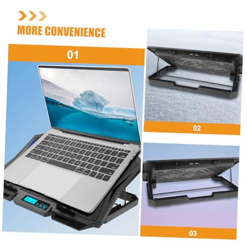 Base con ventilador para laptop Mikikit 15.6" miniatura 5