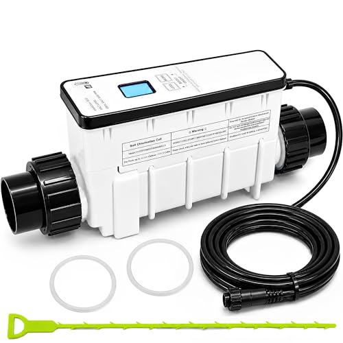 Upgraded IC40 Salt Cell Replacement for Pentair IntelliChlor IC40 EC-520555 3+ Year Titanium Plates with Optimized Coating Salt Chlorine Generator Cell for Pools up to 40 000 Gallons 1.4 lbs/Day
