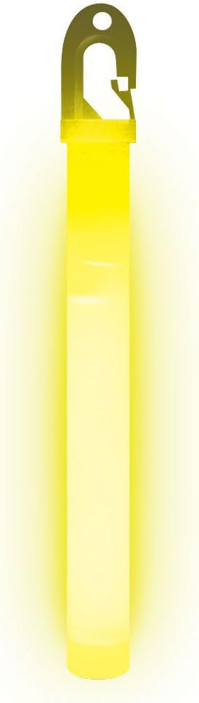 Yellow 12 Hour Military Grade Snap Lights (Light Sticks)