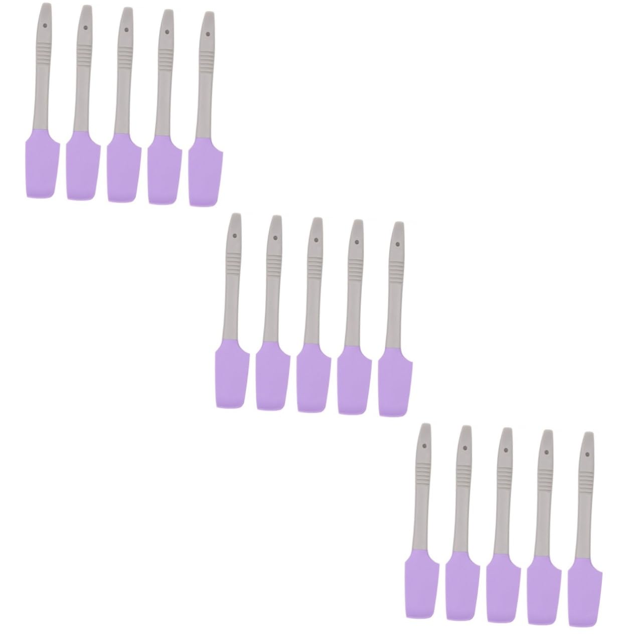 Ipetboom 3sets Makeup Brush Spatula Multi-use Skin Care Tool Soft Waxing Accessories Beauty Supplies 5pcs*3