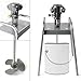 Power Mixer Pneumatic Agitator Clamp-On Drum Agitator Industrial-Grade Pneumatic Shaker Paint Stirring Tool，5 Gallon Pneumatic Paint Mixer, Air Agitator for Coating Mixing, Homogenization &