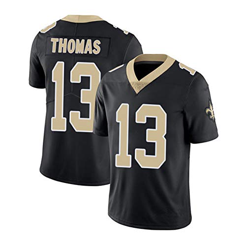 Thomas Rugby Jersey Men-Saints 13# Adult Men American Football Training Cotton Shirt