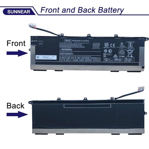 Image of OR04XL HSTNN-IB8U Laptop Battery Compatible with HP EliteBook x360 830 G5 G6 Series Notebook HSTNN-DB9C L34449-002 L34449-005 L34209-1B1 L34209-2B1 7.7V 53.2Wh 6562mAh
