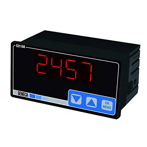 Seneca S311AK Indicateur haute précision à 4 chiffres avec entrée analogique I/V