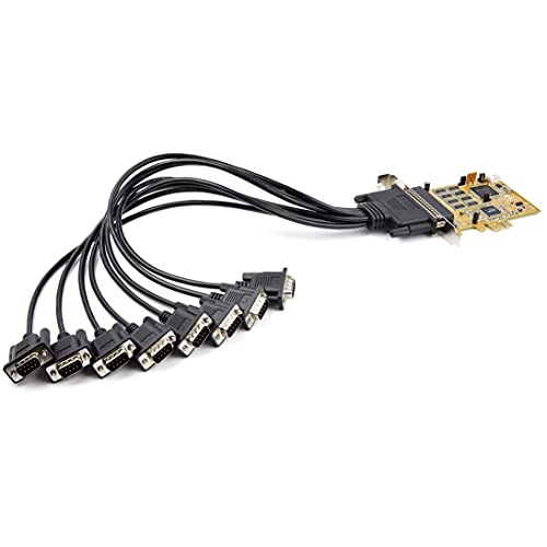 Image of StarTech 8-Port PCI Express RS232 Serial Adapter Card, TAA (PEX8S1050)