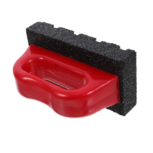 Angoily Herramienta Para Frotar Ladrillos Bloque De Pulido Manual 6x3.5x3 Pulgadas Mango Ergonómico Para Uso En Concreto y Albañilería