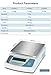 Precision Electronic Scale - Accurate Weighing, 0.01g Readability, 3100g/5100g Capacity, LED Display, Laboratory, Industrial and Home Use - Hydrostatic Balance Weighing Scale (5100g 0.1g XY5000J)