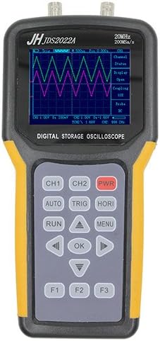 Jinhan JDS2022A general Handheld Digital Storage Oscilloscope,20MHz Double Channel,200ms/s Sample Rate