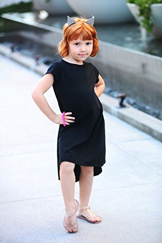 City Threads Girls Jersey Short Sleeve Hi Lo Maxi Dress3