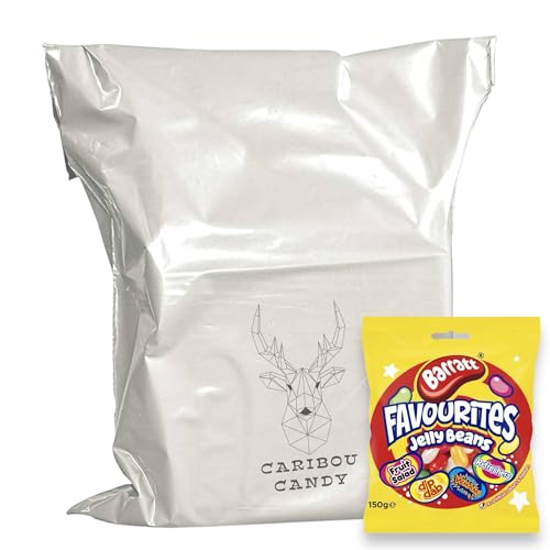 Barratt Favourites Jelly Beans Soft Chewy Candy Sweets Vegan 150g - 2x Share Bags