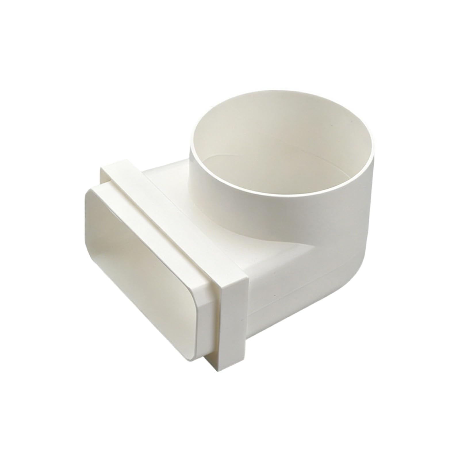 Kokdid Multicolor Ventilation Duct Adapter Abs Hvac Fitting For Rectangular Air Pipe Exhaust And Indoor Air Routing Installation Routing Ceiling Vent Repair Inlet Pipe