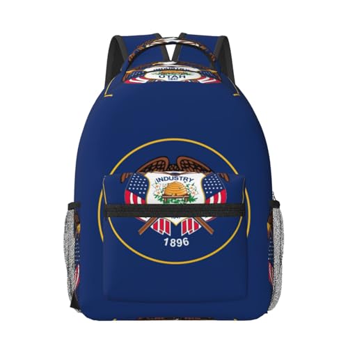 Sac à dos ordinateur portable ergonomique EdWal noir contre la fatigue en voyage et travail