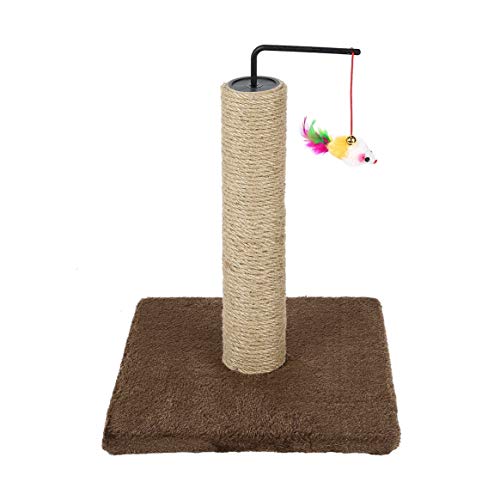 Moldura para escalada de árvore de gatos para animais de estimação, brinquedo com brinquedo de sino