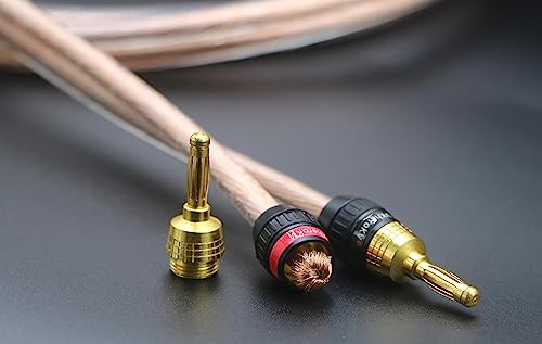 Conjunto de cables altavoz M-JP10 1.5 m con conectores chapados en oro miniatura 3