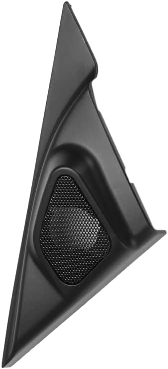1 Pair Car Front Left and Right Door Tweeters Triangle Speakers Cover Panel Trim Frame Mount for Mazda 3 BK 2007 08 09 10 11 12 13 14