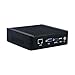 Produktbild HUNSN Firewall, Mikrotik, VPN, Network Security Appliance,Router PC,Intel Quad Core J1900,(Black), RX01,[1USB3.0/1VGA/1COM/4 Intel Gigabit 82583V LAN/Fanless],(Barebone System)
