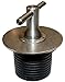 Turn-Tite Expandable Neoprene Rubber Plug with Stainless Steel Handle and Stainless Steel Hardware, 5/8" x 11/16"