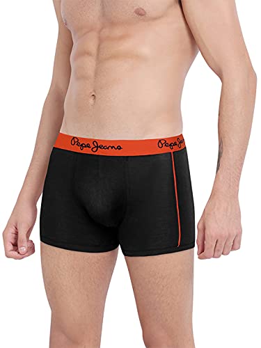 Image of Pepe Jeans Innerwear Men's Cotton Trunks Regular Printed Trunks (Pack of 1)