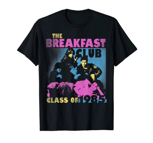 Breakfast Club Class Of '85 Stencil Portrait T-Shirt