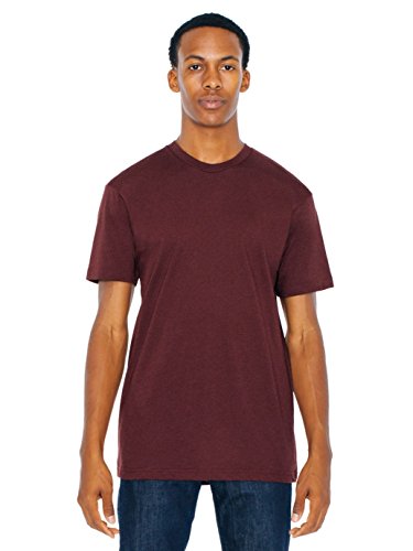 American Apparel Men 50/50 Crewneck T-Shirt Size M Truffle