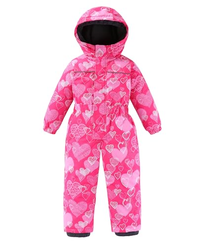 Image of M2C Boys Girls One Piece Snowsuit Winter Warm Ski Coveralls