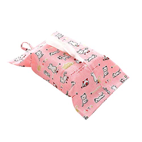 Soporte de Caja de pañuelos Cajas de pañuelos Cubiertas de Cajas de pañuelos,Caja de pañuelos de Mesa Función Tissue Box Holder Servilleta Bandeja Sala de Estar Caja