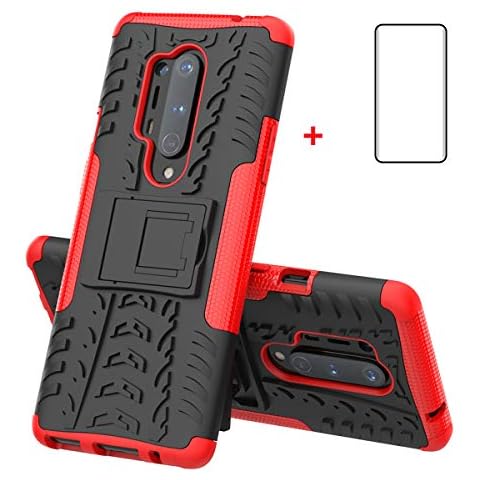 xinyunew Case Oneplus 8 Pro Case 360° Full Body PC 2 Cover