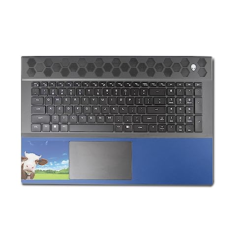 Image of MightySkins Skin Compatible with Alienware M18 R1 (2023) Full Wrap Kit - Cow Face | Protective, Durable, and Unique Vinyl Decal wrap Cover | Easy to Apply, Remove, and Change Styles | Made in The USA