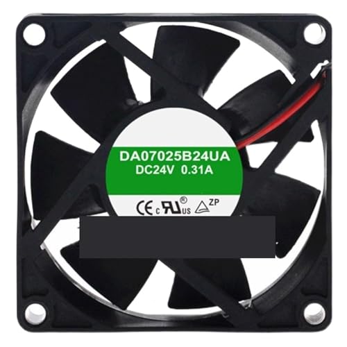 Ventilateur de refroidissement DA07025B24UA 7025 silencieux à double roulement
