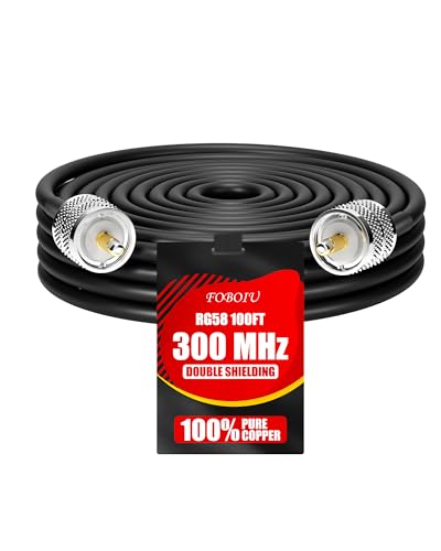 Cable coaxial RG58 de 50 ohmios para solucionar caídas de señal en antenas CB