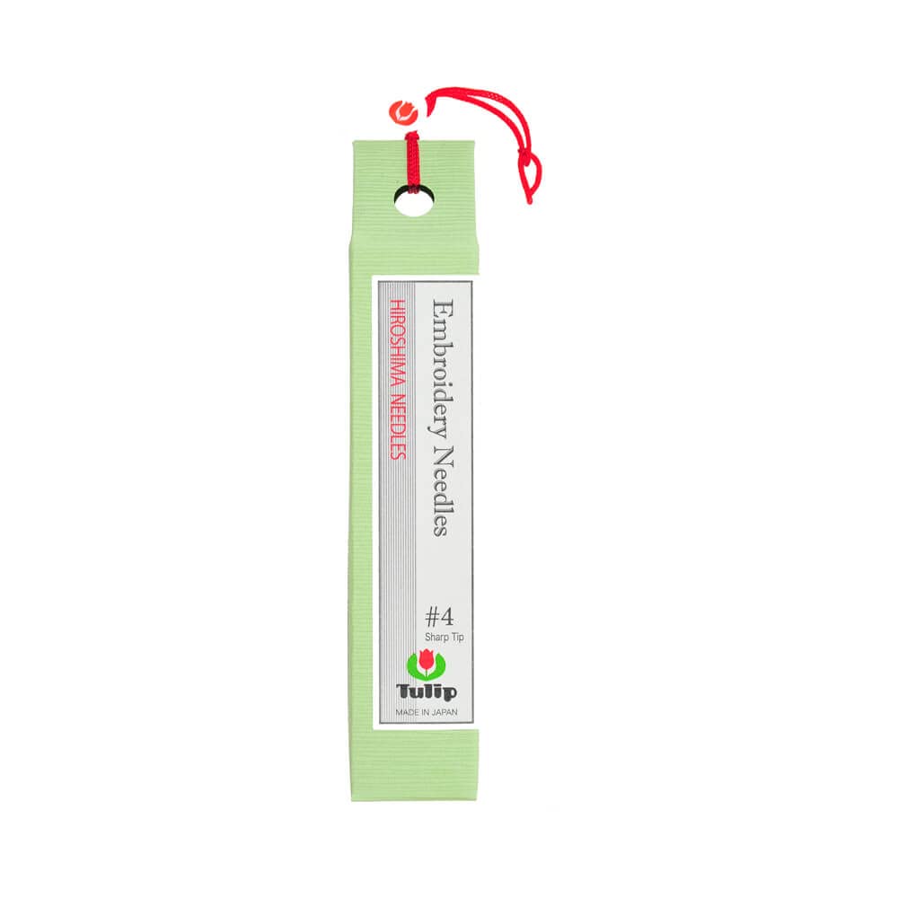 Tulip Embroidery Needle No. 4, Sharp tip, 1 piece