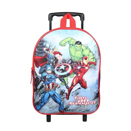 Sac à Dos à roulettes 31 cm Marvel Avengers Rouge et Bleu Bagtrotter