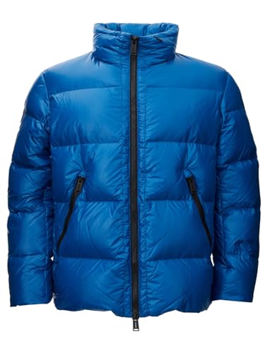 Veste matelassée bleu homme : un look citadin idéal pour aller au bureau