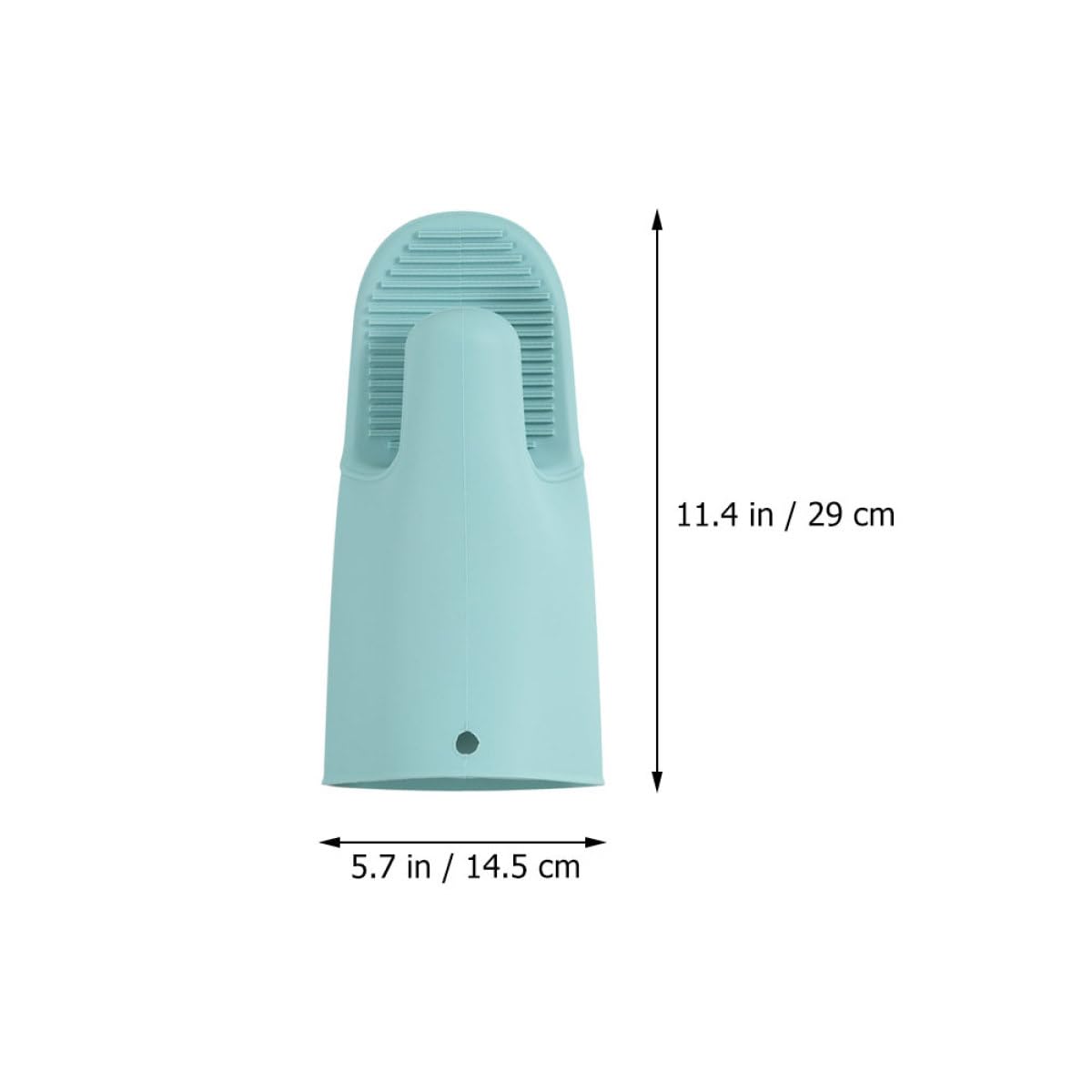 Guanti da Forno in Silicone Antiscivolo per Microonde e Cucina