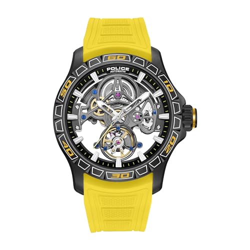 Police Montre Automatique Spirit squelette avec réserve de marche