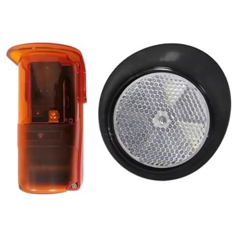 JNJOOD Photocell Reflector Automático de Largo Rango 12-24V DC/CA Sensor de Fotocélula Infrarrojos con Cubierta Impermeable Sensor Fotocelular Infrarrojos Automáticos con Cubierta Impermeable