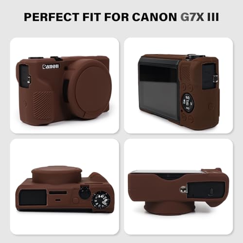 Funda para cámara Canon Powershot G7X Mark III silicona miniatura 5
