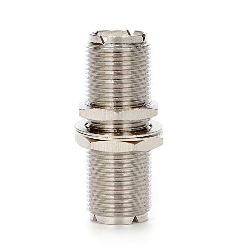 Conector UHF hembra a hembra tipo SO-239/PL259 5 unidades miniatura 4