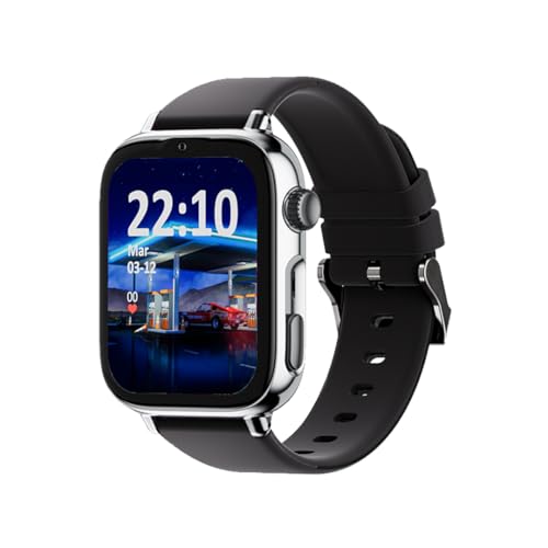 SaveFamily SaveWatch Plus 2 | Reloj Inteligente Niño con Localizador GPS, Llamada, Vídeo, Whatsapp, Spotify, App Store | SIM Incluida - Esfera Plata y Correa de Silicona Negra SaveFamily SaveWatch Plus 2 | Reloj Inteligente Niño con Localizador GPS, Llamada, Vídeo, Whatsapp, Spotify, App Store | SIM Incluida - Esfera Plata y Correa de Silicona Negra