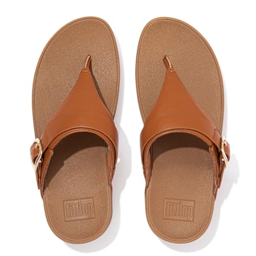 Image of FitFlop Lulu Leather Toe Post Sandals