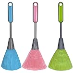 PrettyDate 3 pack Fluffy Microfiber Delicate Kitchen Duster Laptop Keyboard Brush Computer Screen Cleaner Tool Mini Dusting Wand