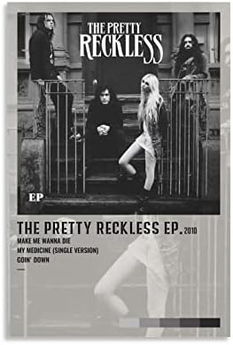 TRAVVA The Pretty Reckless EP By The Pretty Reckless (2) Canvas Poster Hanging Wall Decoration Print Picture Painting Office Decoration XINGYI- Unframe-style 16x24inch(40x60cm)