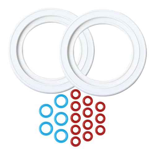 Replacement O Rings And Steam Seals,Compatible For Breville, Espresso Machines Complete 19Pcs Silicone Kit For BES900 920 980 990