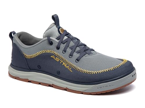 Astral Brewer 3.0 Water Shoe - Zero Drop, G.SS Rubber Grip, Quick-Dry & Recycled Materials for Hiking, Boating, and Everyday Use, Typhoon Navy, M14/ W15